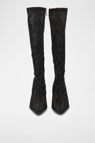 Bottes en cuir - Noir