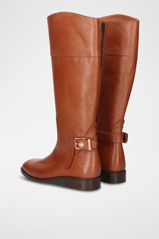 Bottes en cuir - Marron