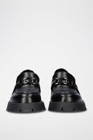 Mocassins plateformes - Noir
