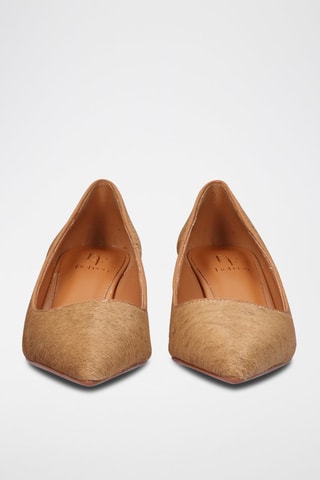 Escarpins en cuir -  Camel