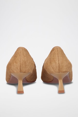 Escarpins en cuir -  Camel