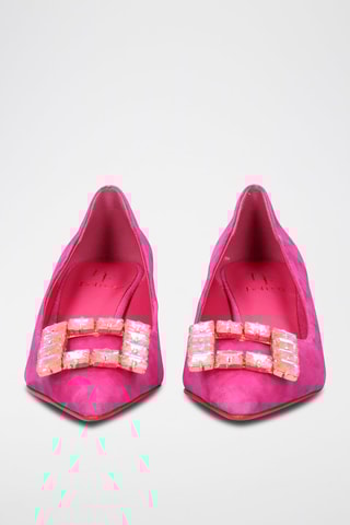 Escarpins en cuir -  Fushia