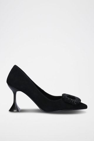 Escarpins en cuir -  Noir