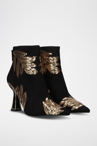 Bottines - Noir et doré