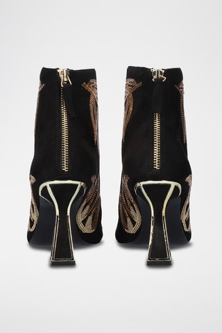 Bottines - Noir et doré