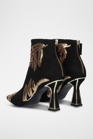 Bottines - Noir et doré