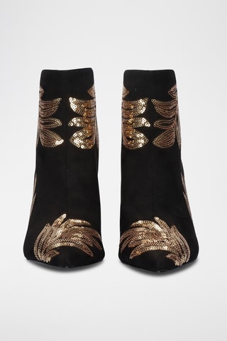 Bottines - Noir et doré