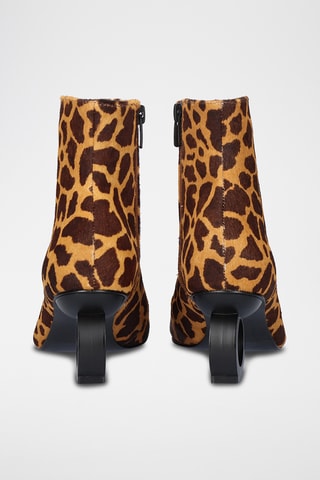 Bottines en cuir - Marron