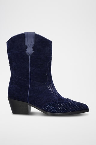 Bottines - Bleu marine