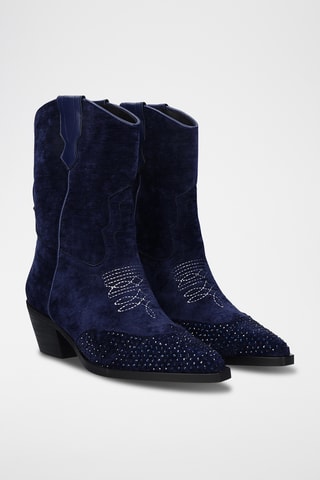 Bottines - Bleu marine