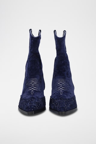 Bottines - Bleu marine