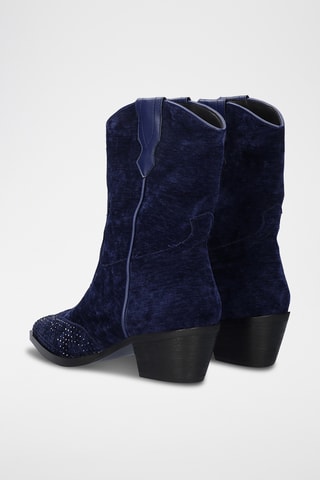 Bottines - Bleu marine