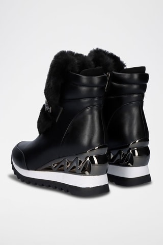 Bottines compensées -  Noir