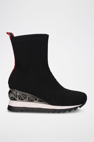 Bottines compensées - Noir