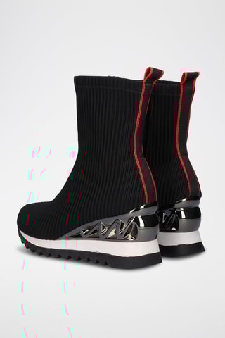 Bottines compensées - Noir