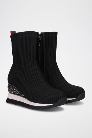 Bottines compensées - Noir