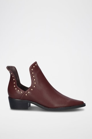Bottines  Bordeaux