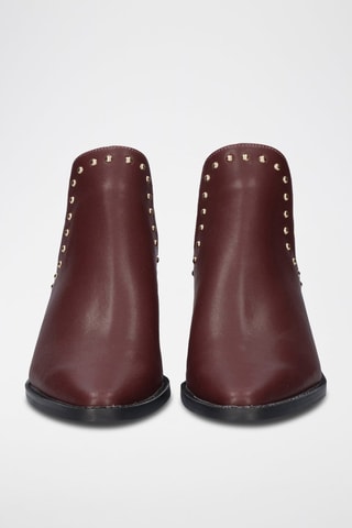 Bottines  Bordeaux