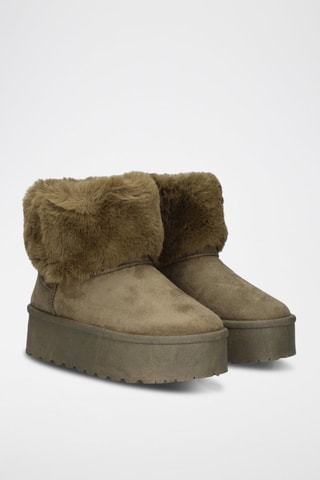 Bottines fourrées - Marron