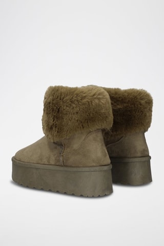 Bottines fourrées - Marron