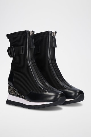 Bottines compensées - Noir