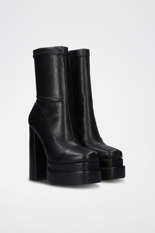 Bottines plateformes Noir