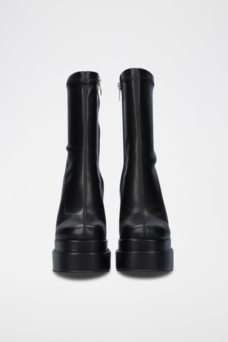 Bottines plateformes Noir