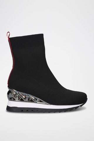 Bottines compensées - Noir