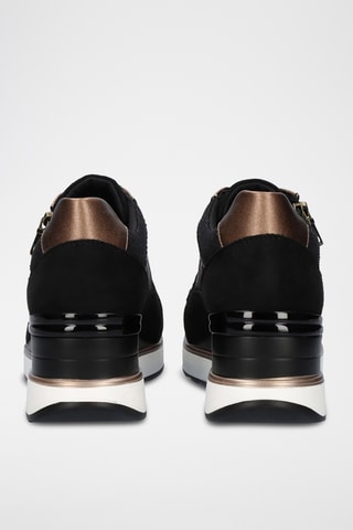 Baskets compensées - Noir