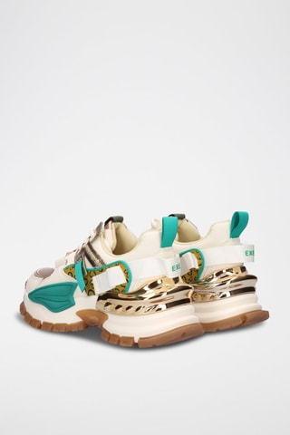 Baskets plateformes - Beige