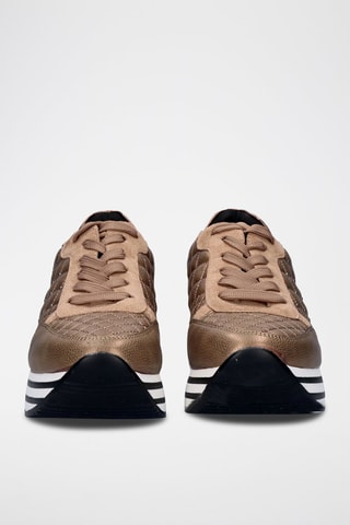 Baskets plateformes - Camel