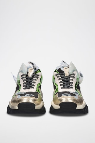 Baskets plateformes - Vert