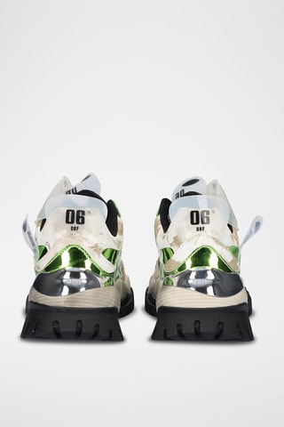 Baskets plateformes - Vert