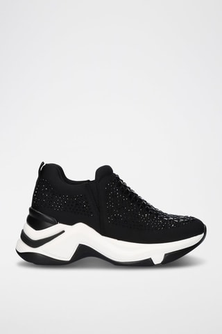 Slip-on plateformes - Noir