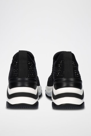 Slip-on plateformes - Noir
