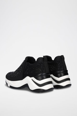 Slip-on plateformes - Noir