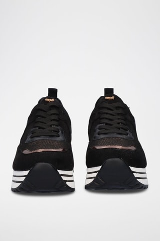 Baskets compensées -  Noir