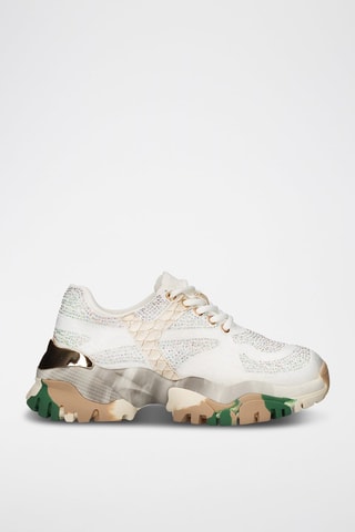 Baskets plateformes - Blanc