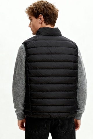 Mouwloos vest- Zwart