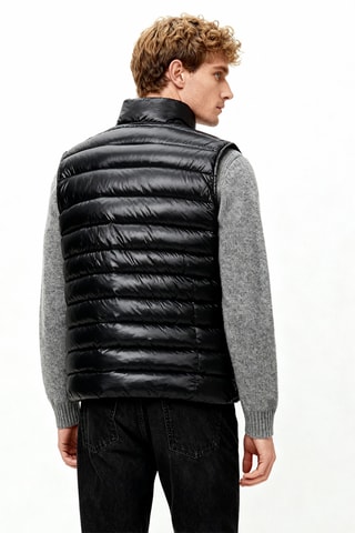 Mouwloos vest- Zwart