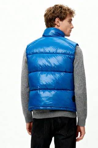 Mouwloos vest- Blauw