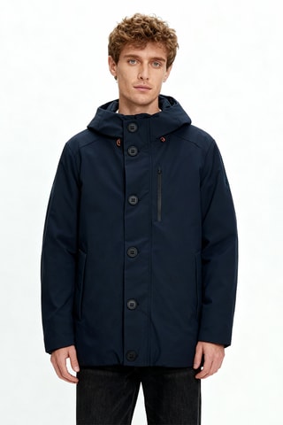 Parka met Capuchon - Marineblauw