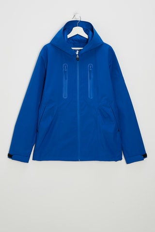 Windjack met Capuchon - Blauw