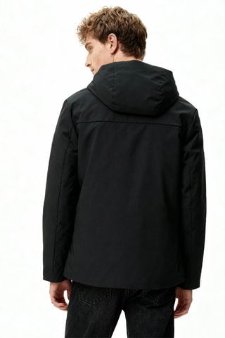 Jasje met capuchon - Donkergroen