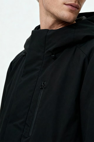 Jasje met capuchon - Donkergroen