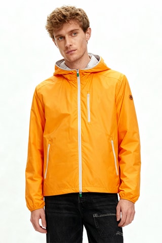 Windjack met Capuchon - Oranje