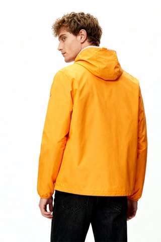 Windjack met Capuchon - Oranje