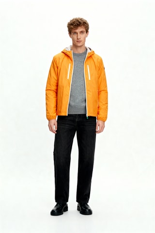 Windjack met Capuchon - Oranje