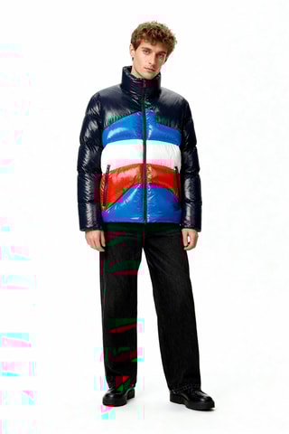 Gewatteerde Jas - Blauw