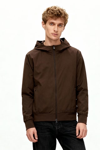 Sweater met capuchon - Bruin